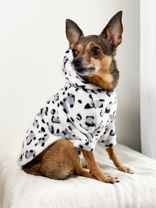 Hoodie léopard pour chien – MilatiParis | Made in Paris