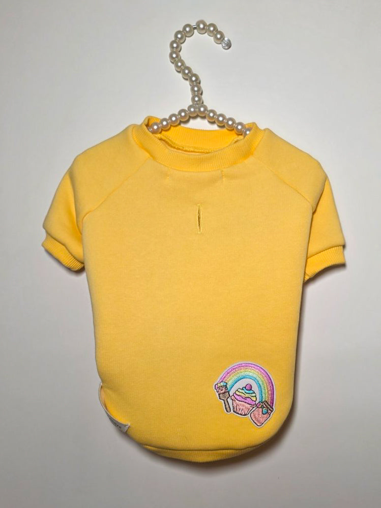 Sweatshirt pour chien à intérieur molletonné – MilatiParis | Made in Paris