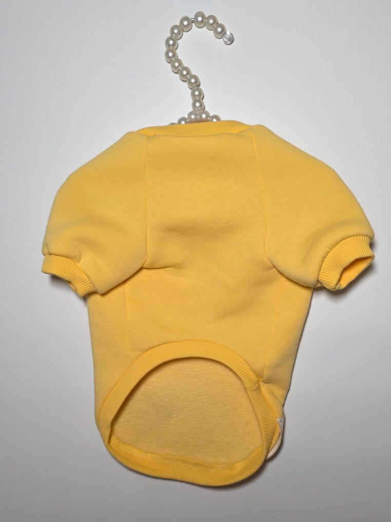 Sweatshirt pour chien à intérieur molletonné – MilatiParis | Made in Paris