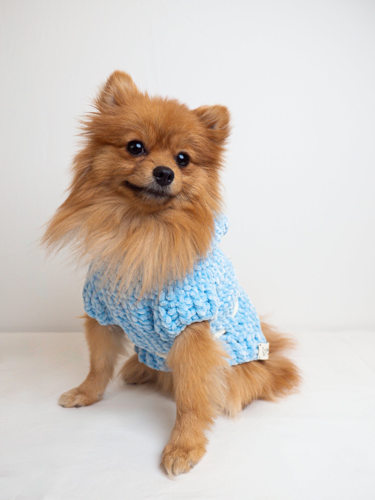 Pull au crochet handmade